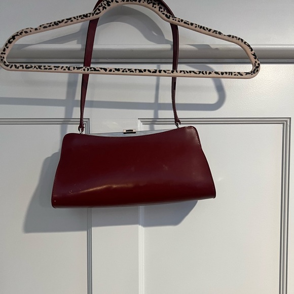 Vintage Red Furla Bag - Picture 3 of 12